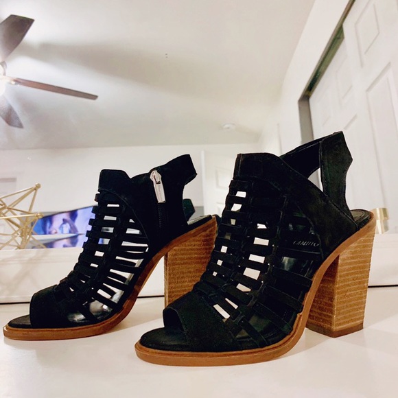 Vince Camuto Peep Toe Bootie - Picture 3 of 3